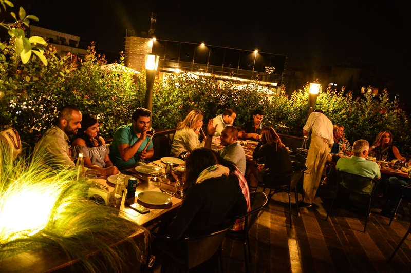 Kitchen Yard on Saturday Night